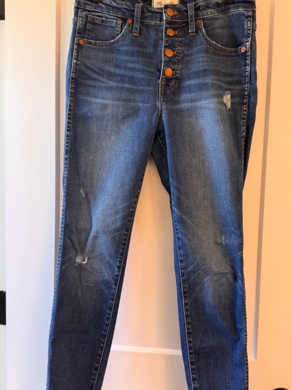 Madewell 10" High-Rise Skinny Jeans – Size 28